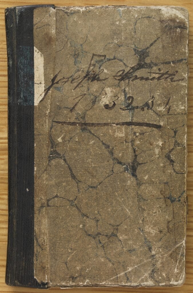 Joseph Smith 1832 Journal, Cover